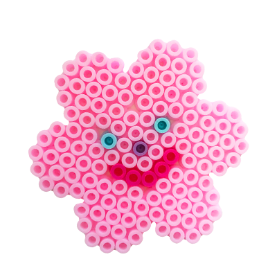 Image of a flower bead friend